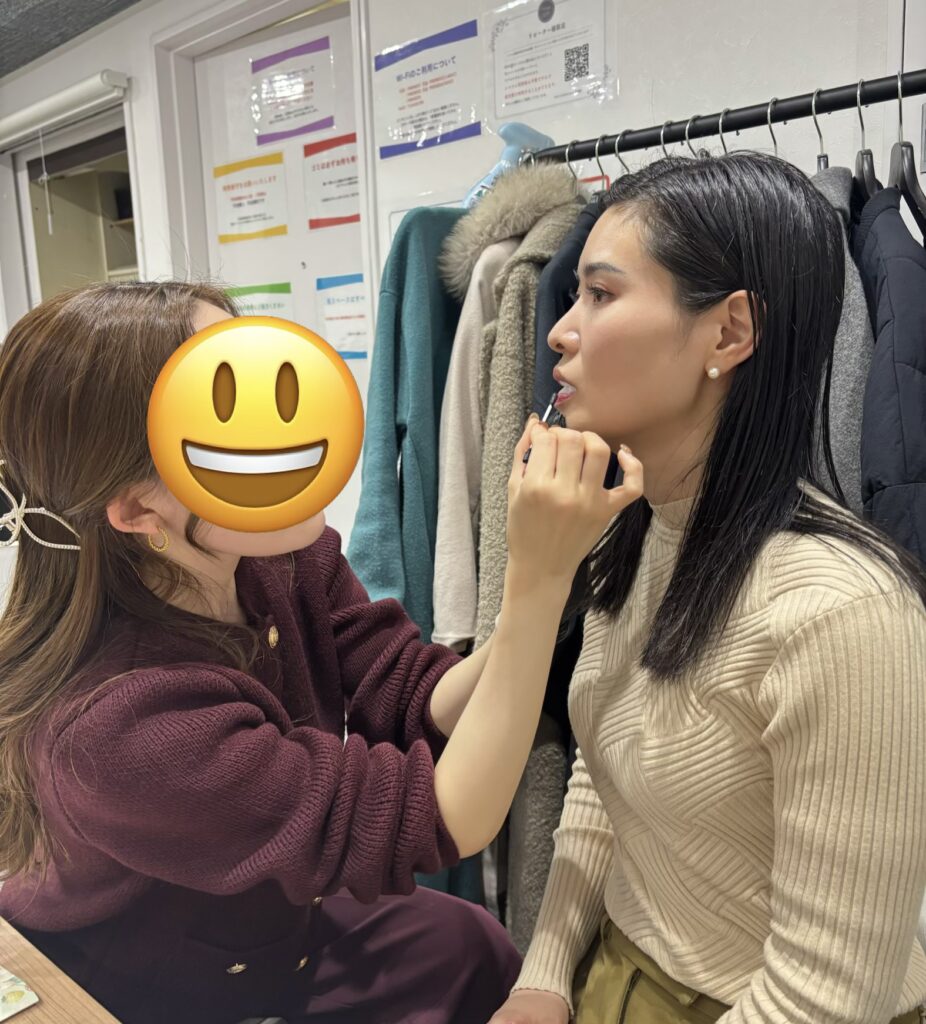 実技のアイモデルの講習